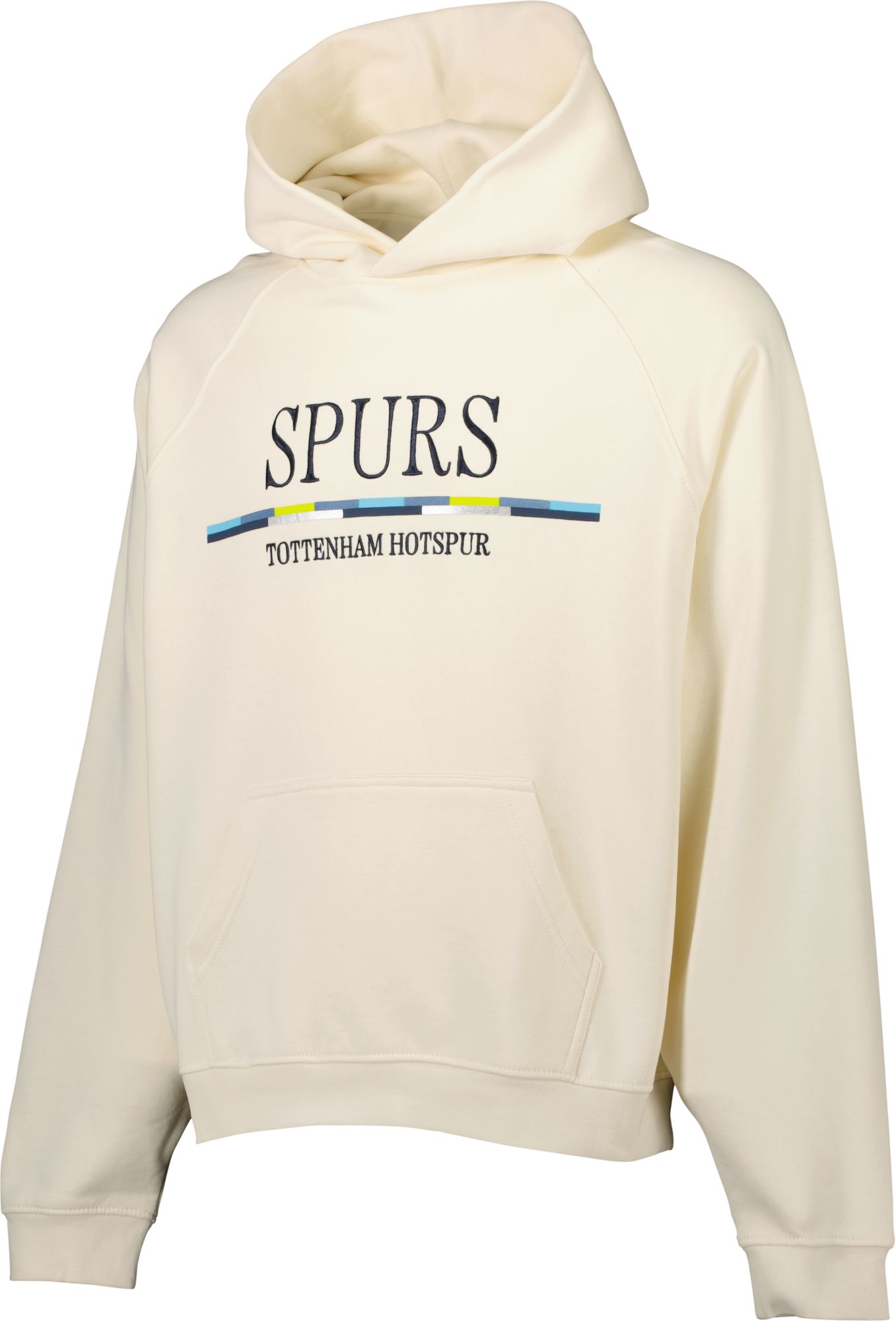Sport Design Sweden Tottenham Hotspur Wordmark Off White Pullover Hoodie