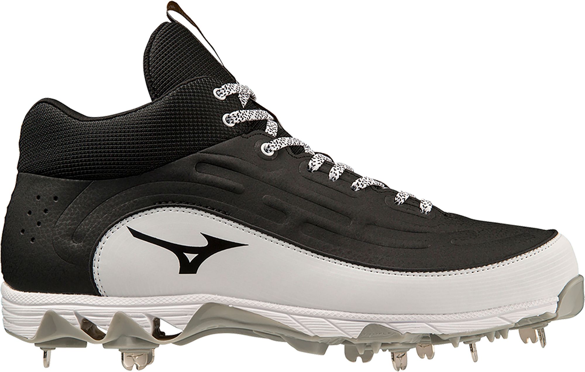 Mizuno Men's 9-Spike Ambition 3 Mid Metal Baseball Cleats