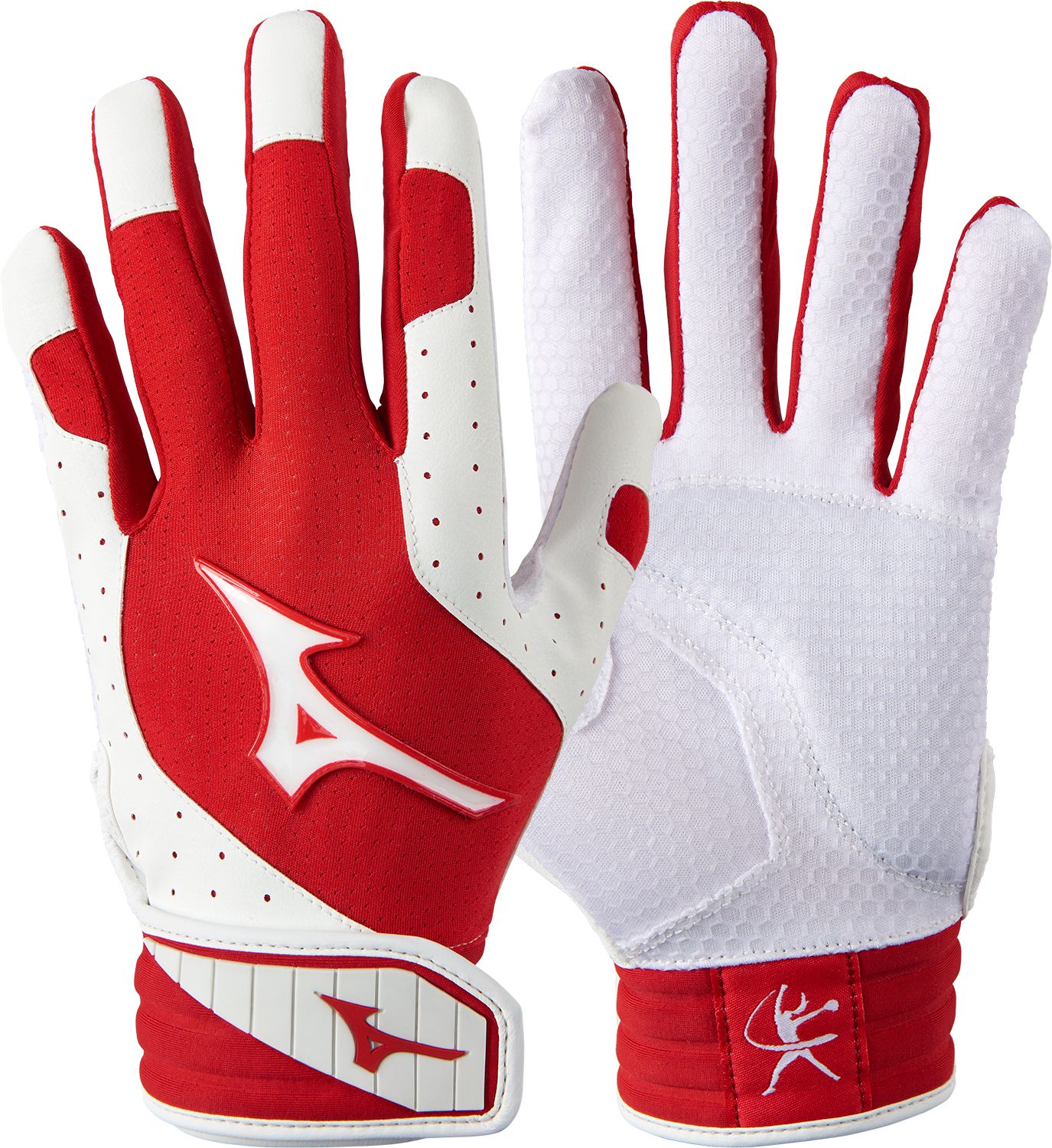 Mizuno Women's Jennie Finch Softball Batting Gloves