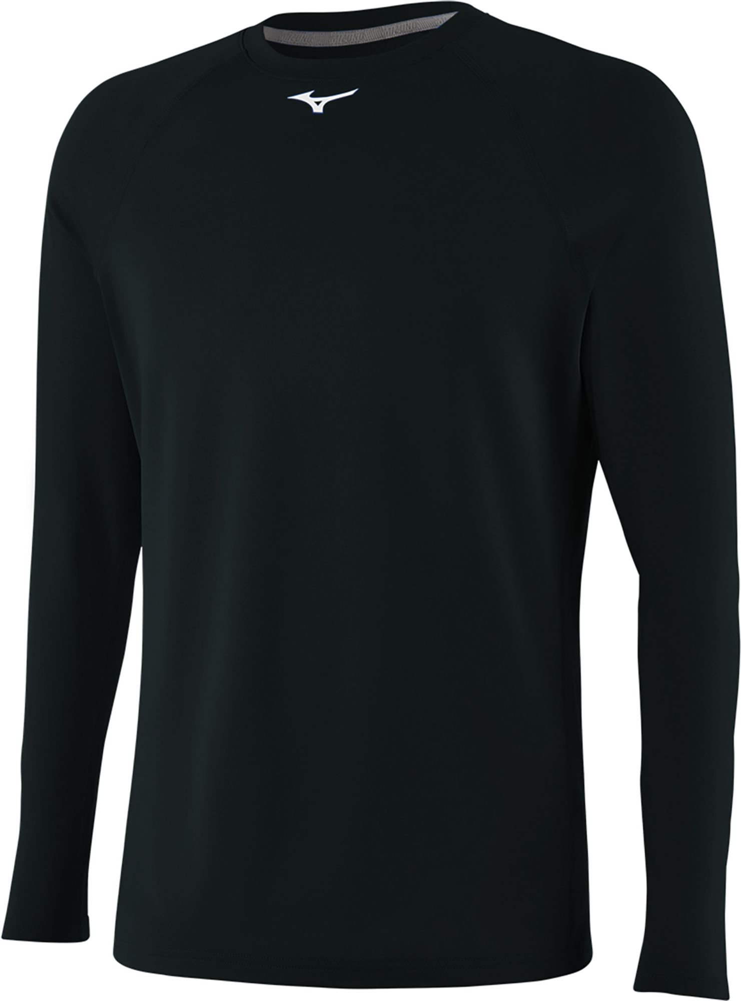 Mizuno Boys' Thermo Compression Long Sleeve Shirt - Black