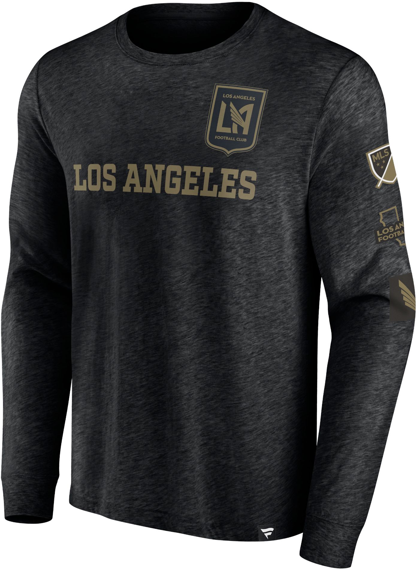 MLS Los Angeles FC 2023 Sleeve Hit Black Long Sleeve Shirt