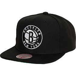 Mitchell and Ness Adult Brooklyn Nets Conference Patch Adjustable Snapback Hat