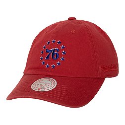 Mitchell and Ness Adult Philadelphia 76ers Golden Hour Adjustable Snapback Hat