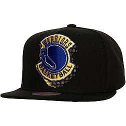 Mitchell and Ness Adult Golden State Warriors Big Face Adjustable Snapback Hat
