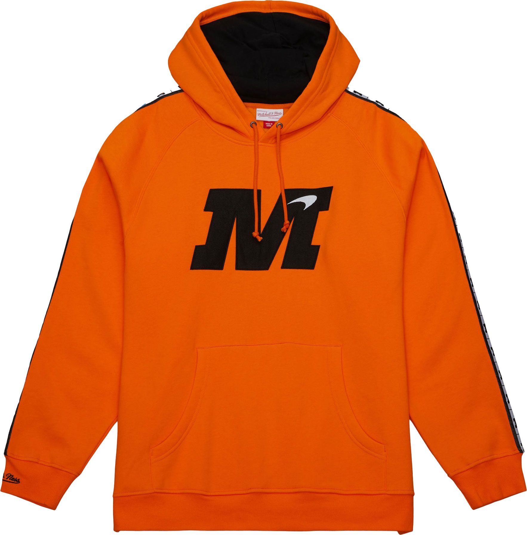 Mitchell &amp; Ness Adult McLaren Vegas Coach Orange Hoodie