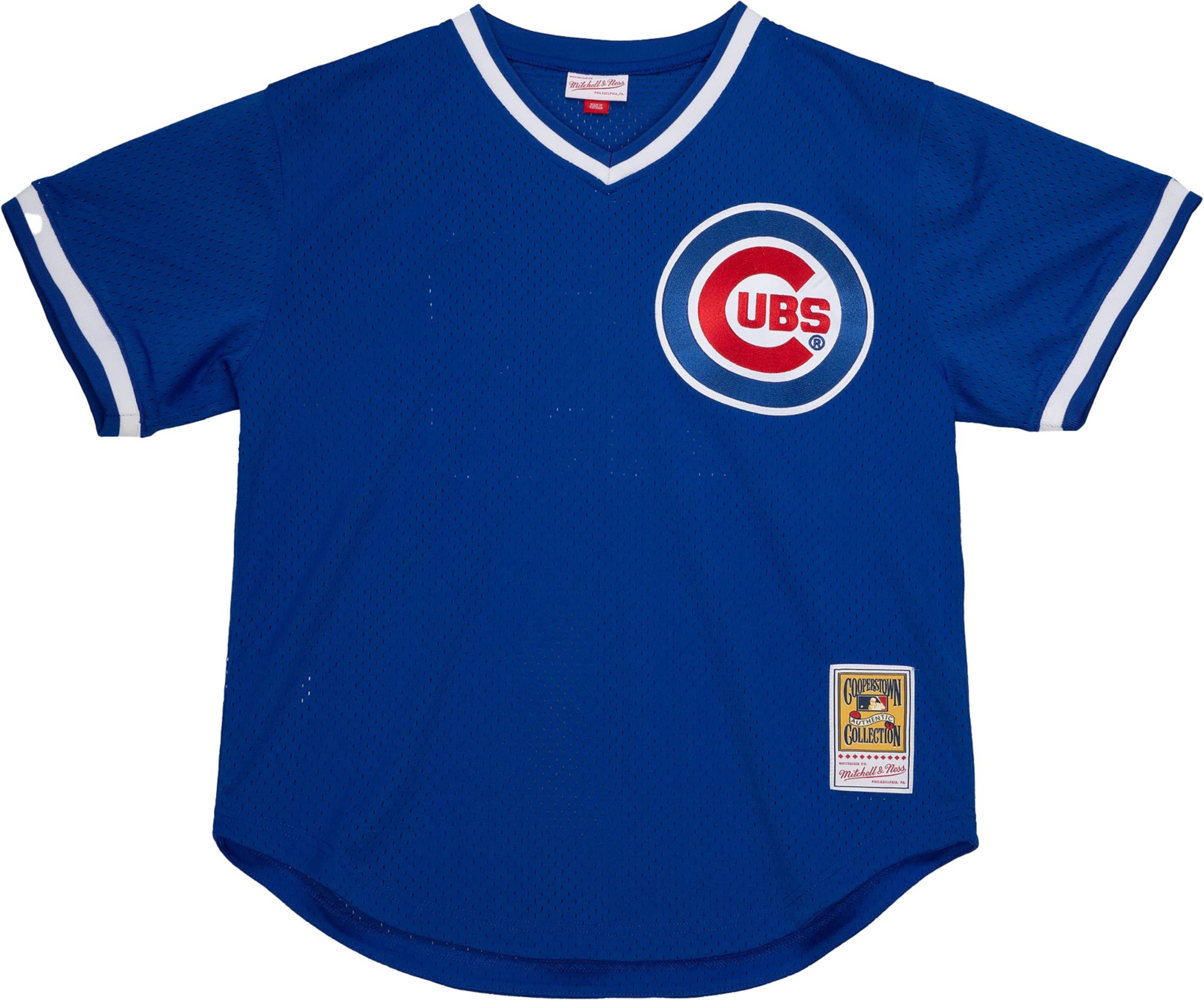 Mitchell &amp; Ness Men's Ryne Sandberg #23 Royal Cooperstown Alternate Mesh Batting Practice Jersey