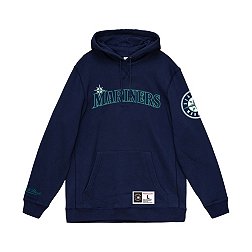 Mitchell & Ness Men's Seattle Mariners Navy Current Logo Pullover Hoodie