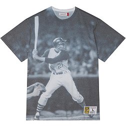 Mitchell & Ness Pittsburgh Pirates White Roberto Clemente Sublimated Player T-Shirt