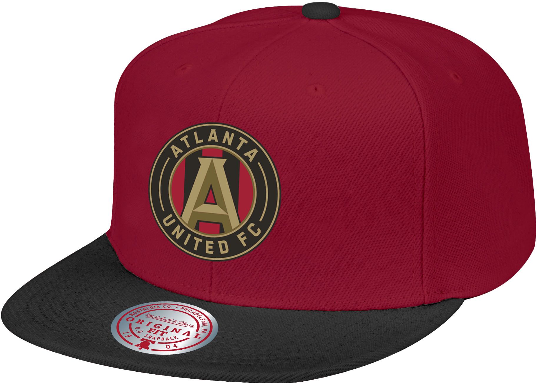 Mitchell &amp; Ness Atlanta United 2-Tone 2.0 Snapback Adjustable Hat