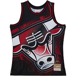 Mitchell and Ness Adult Chicago Bulls Big Face Tanks