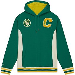 Mitchell and Ness Men's Boston Celtics Green French Terry Hoodie