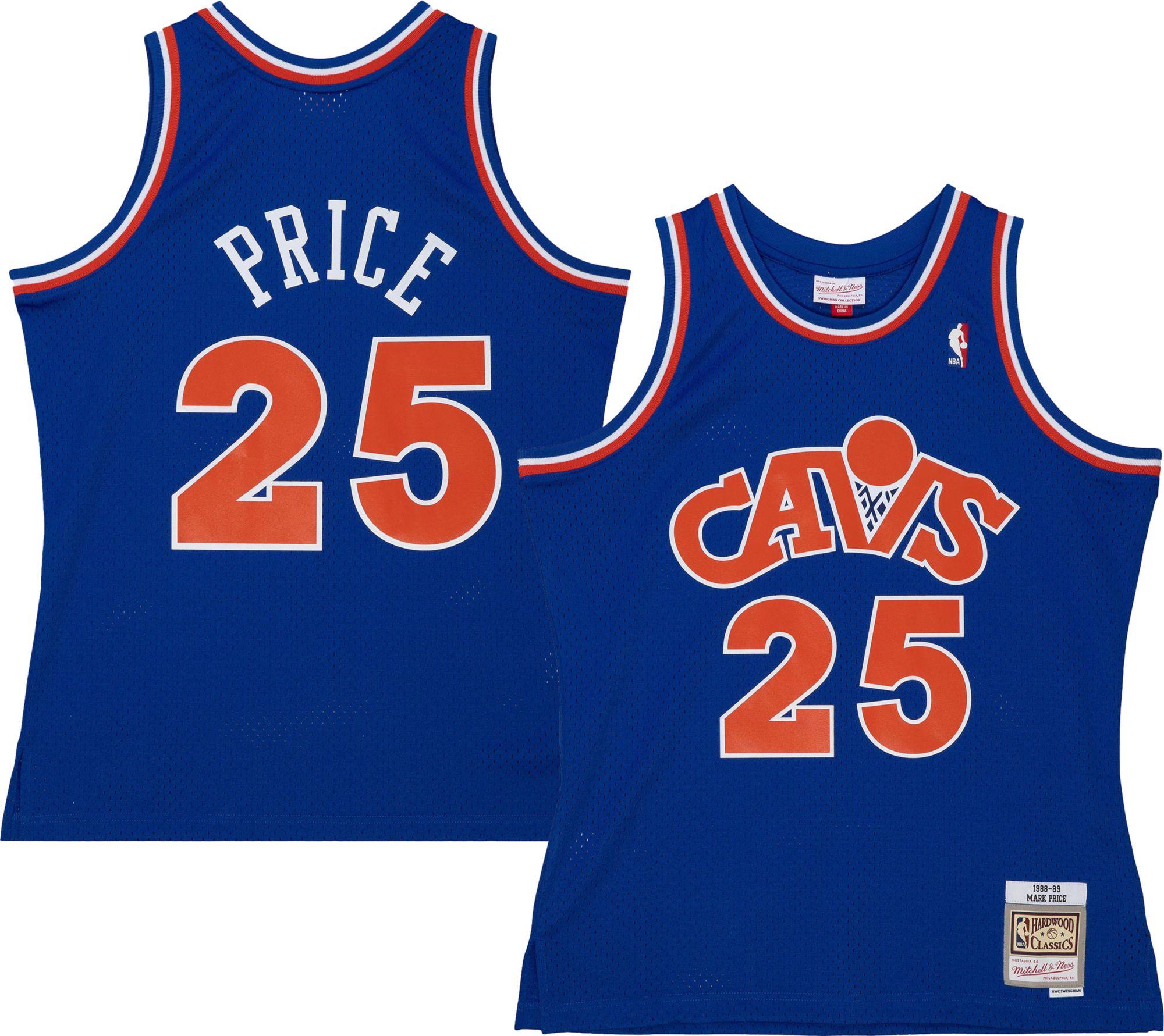 Mitchell and Ness Men's Cleveland Cavaliers 1988 Mark Price #25 Swingman Jersey