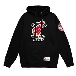 Mitchell and Ness Men's Miami Heat Black All In Hoodie