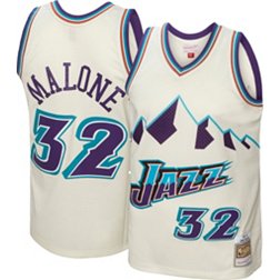 Mitchell and Ness 1996 Utah Jazz Karl Malone #32 Swingman Jersey