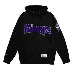 Mitchell and Ness Men's Sacramento Kings Black All In Hoodie