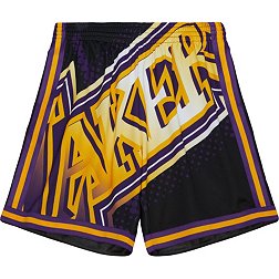 Mitchell and Ness Adult Los Angeles Lakers Big Face Shorts