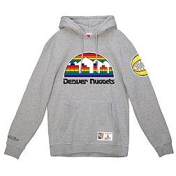 Mitchell and Ness Men's Denver Nuggets Grey All In Hoodie