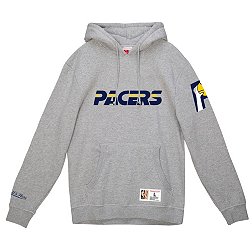 Mitchell and Ness Men's Indiana Pacers Grey All In Hoodie