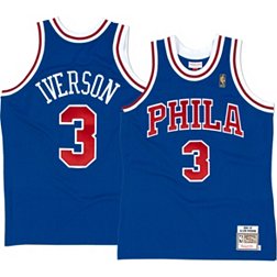 Mitchell and Ness Men's Philadelphia 76ers Allen Iverson #3 Swingman Jersey