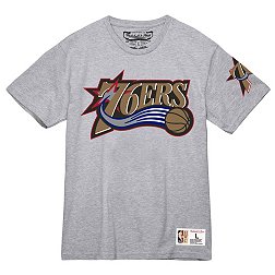 Mitchell and Ness Men's Philadelphia 76ers All In T-Shirt