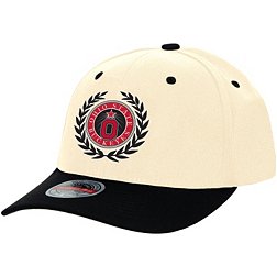 Mitchell & Ness Adult Ohio State Buckeyes Off-White College Pro Snapback Adjustable Hat
