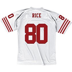 Mitchell & Ness Men's San Francisco 49ers Jerry Rice #80 1990 White Throwback Jersey