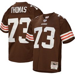 Mitchell & Ness Men's Cleveland Browns Joe Thomas #73 2007 Brown Throwback Jersey