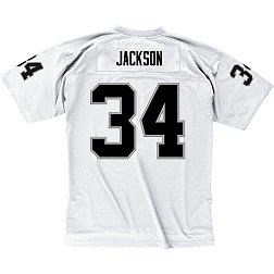 Mitchell & Ness Men's Oakland Raiders Bo Jackson #34 1988 White Throwback Jersey