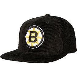 Mitchell & Ness Adult Boston Bruins Vintage Side Patch Snapback Hat