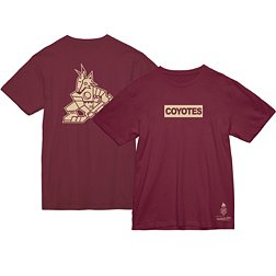 Mitchell & Ness Arizona Coyotes Penalty Box Maroon T-Shirt