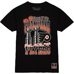deadmansupplyco Vintage Hockey - Philadelphia Flyers (Orange Flyers Wordmark) T-Shirt