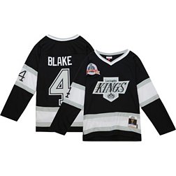Los Angeles Kings Rob Blake Official Gray Fanatics Branded Breakaway  Women's Alternate NHL Hockey Jersey