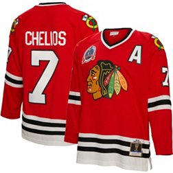 Mitchell & Ness Chicago Blackhawks Chris Chelios #7 '91 Blue Line Jersey