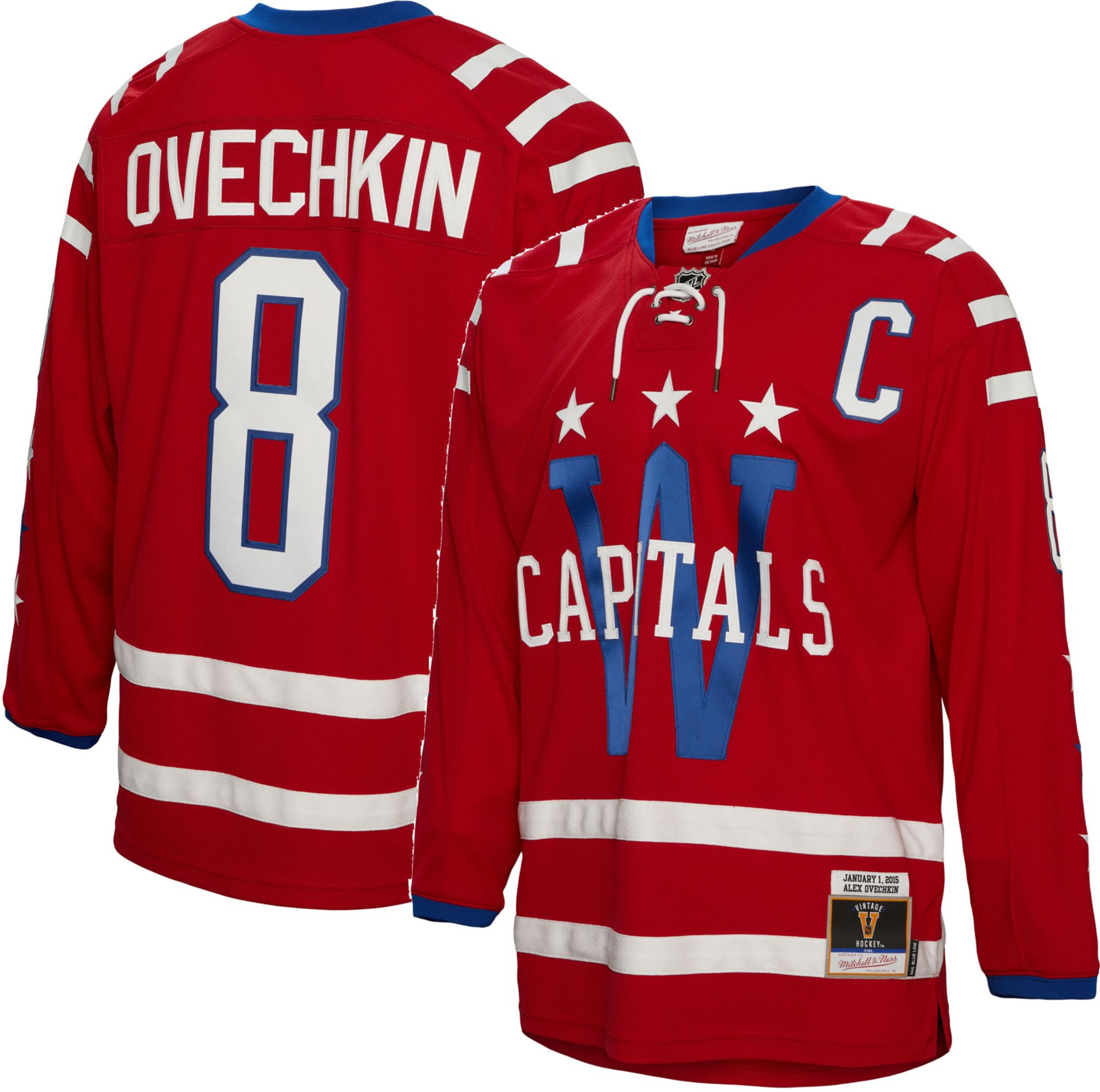Men's Fanatics Branded Alexander Ovechkin White Washington Capitals 2023  NHL Stadium Series Breakaway Player Jersey