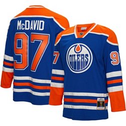  Connor McDavid Edmonton Oilers NHL Reebok Youth Blue Replica Hockey  Jersey (Youth Large/X-Large) : Sports & Outdoors