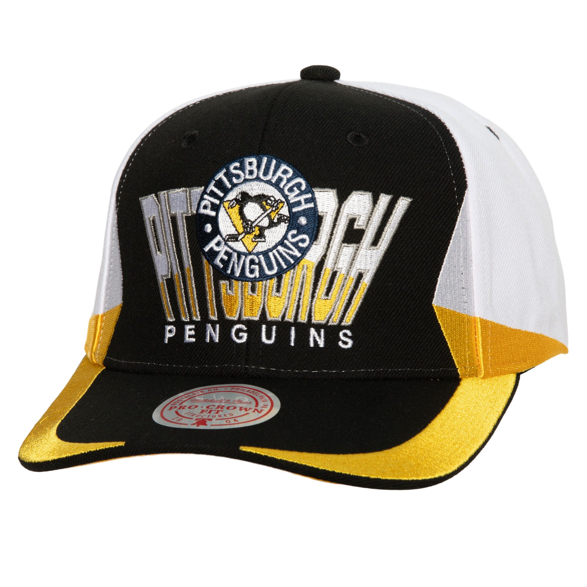 Mitchell &amp; Ness Pittsburgh Penguins Retrodome Snapback Hat