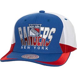 Men's Mitchell & Ness Blue New York Rangers 75 Years Vintage Fitted Hat