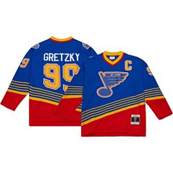 Mitchell & Ness St. Louis Blues Wayne Gretzky #99 1995 Vintage Replica Jersey