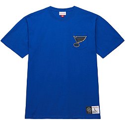 Mitchell & Ness St. Louis Blues Pocket Blue T-Shirt