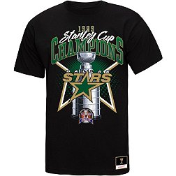 Mitchell & Ness Dallas Stars Cup Chase Black T-Shirt