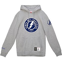 Mitchell & Ness Tampa Bay Lightning All In Current Grey Pullover Hoodie
