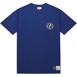 Mitchell & Ness Tampa Bay Lightning Pocket Blue T-Shirt