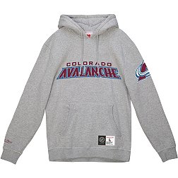 Mitchell & Ness Colorado Avalanche All In Current Grey Pullover Hoodie