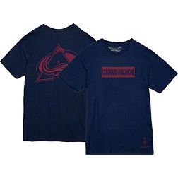 Mitchell & Ness Colorado Avalanche Penalty Box Navy T-Shirt