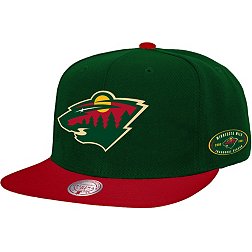 Mitchell & Ness Minnesota Wild 2-Tone Patch Snapback Hat