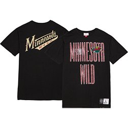 Mitchell & Ness Minnesota Wild Team OG Black T-Shirt