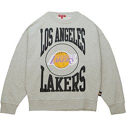 Men's Nike Purple Los Angeles Lakers Courtside Retro Elevated Long Sleeve T-Shirt Size: Small