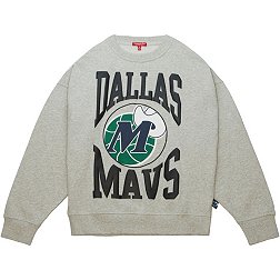 Mitchell and Ness Women's Dallas Mavericks Logo Crewneck Sweatshirt