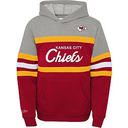 Mitchell & Ness Youth Kansas City Chiefs Head Coach Red Pullover Hoodie