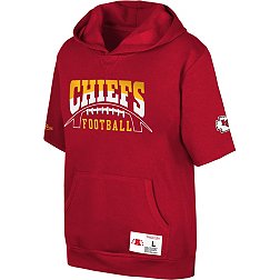 Mitchell & Ness Youth Kansas City Chiefs Wordmark Red Pullover Hoodie
